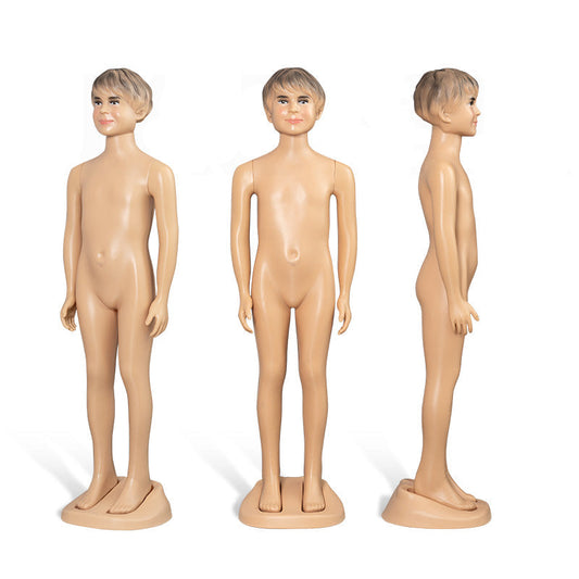 Cheap Plastic Full Body Stand Kids Mannequins for Sale Boy Dummy Girl Model for Clothing Display for Infants & Children