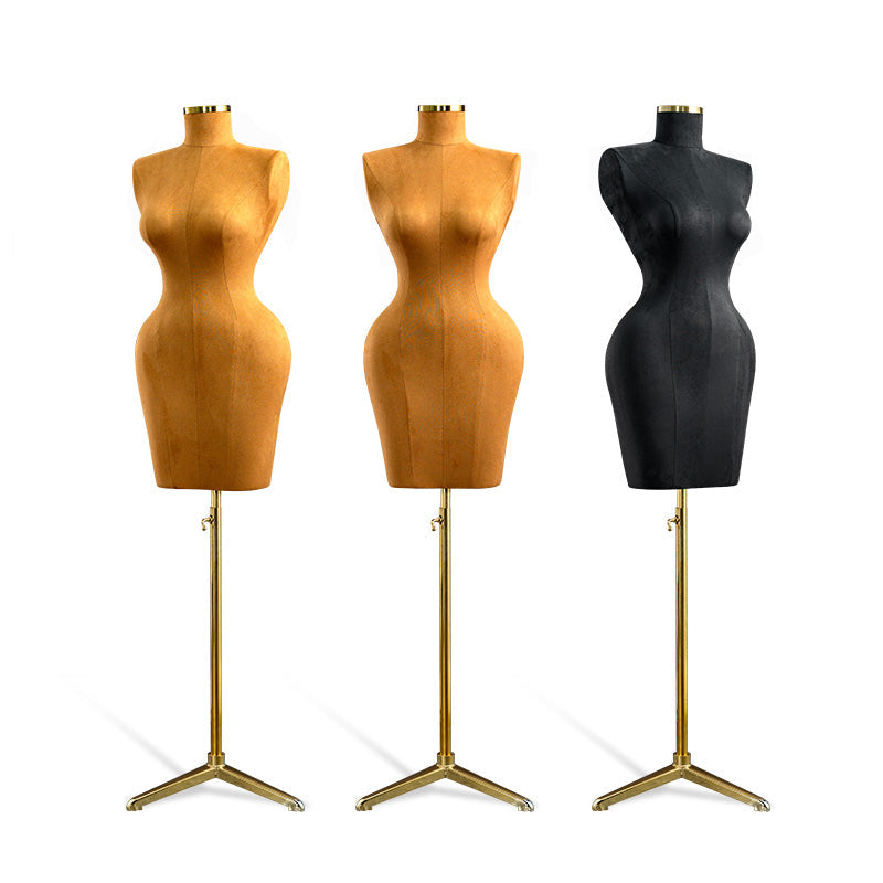 Cheap Wholesale BBL Curvy Female Pinable Mannequin Women Half Body Female Dress Form Plus Size With Big Hip Boobs