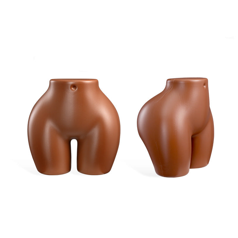 Cheap Plastic Brazilian Female BBL Mannequin Curvy Big Hip Woman Girl Underwear Half Body Form Lingerie Torso