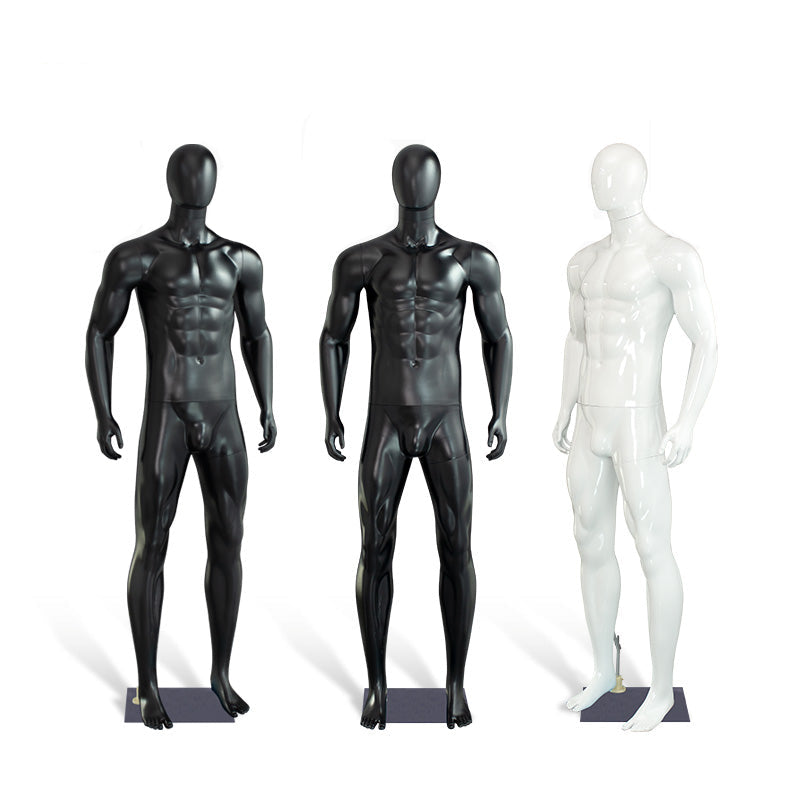 Fashion Clothing Store High-quality Male Boutique Display Plastic Male Mannequin Muscle Man Models Full-body Mannequin Men Dummy