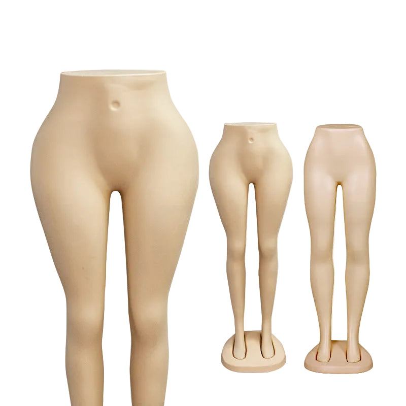 Cheap Plastic Lower Body Female Mannequin Half Body Women Dummy Torso for Sale