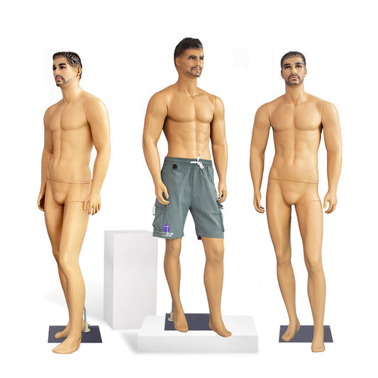 wholesale plus size dress makers mannequin men's body Windows display Model man for clothes