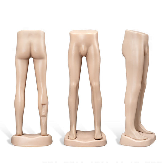 Factory Directly Sale Male Plastic Lower Body Male Torso Men's Clothe Store Boutique Window Display Realistic Silicone Mannequin
