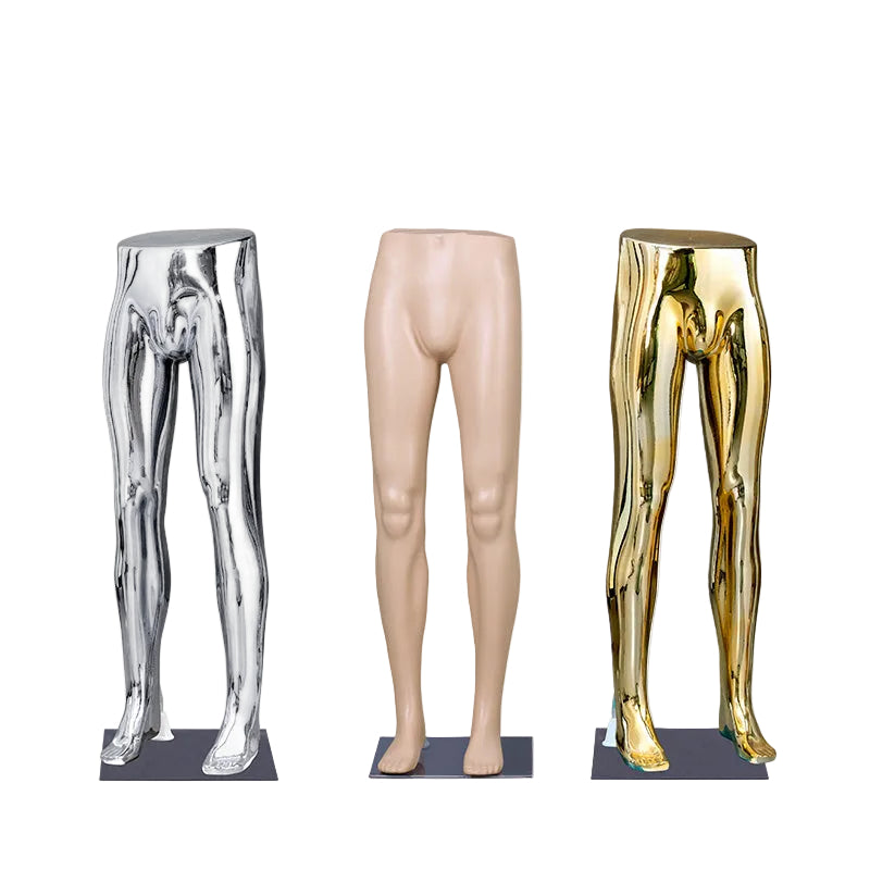 Clothing Store Window Display Men Mannequin Leg Lower Body Cheap Plastic Torso for Pants