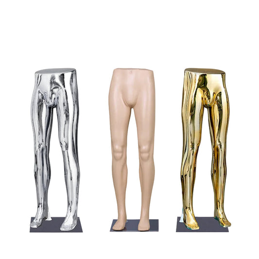 Clothing Store Window Display Men Mannequin Leg Lower Body Cheap Plastic Torso for Pants