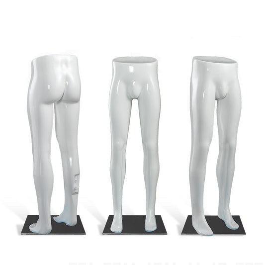 Clothing Store Window Display Men Mannequin Leg Lower Body Cheap Plastic Torso for Pants