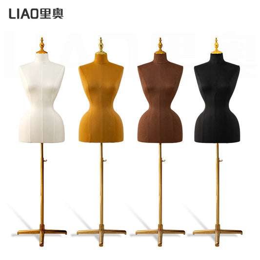 Simple Large-size Half-body Cloth Mannequins Shooting Women's Clothing Props Big Ass Big Chest