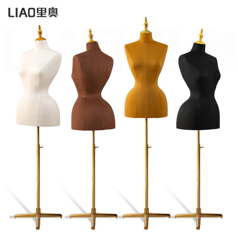 Simple Large-size Half-body Cloth Mannequins Shooting Women's Clothing Props Big Ass Big Chest