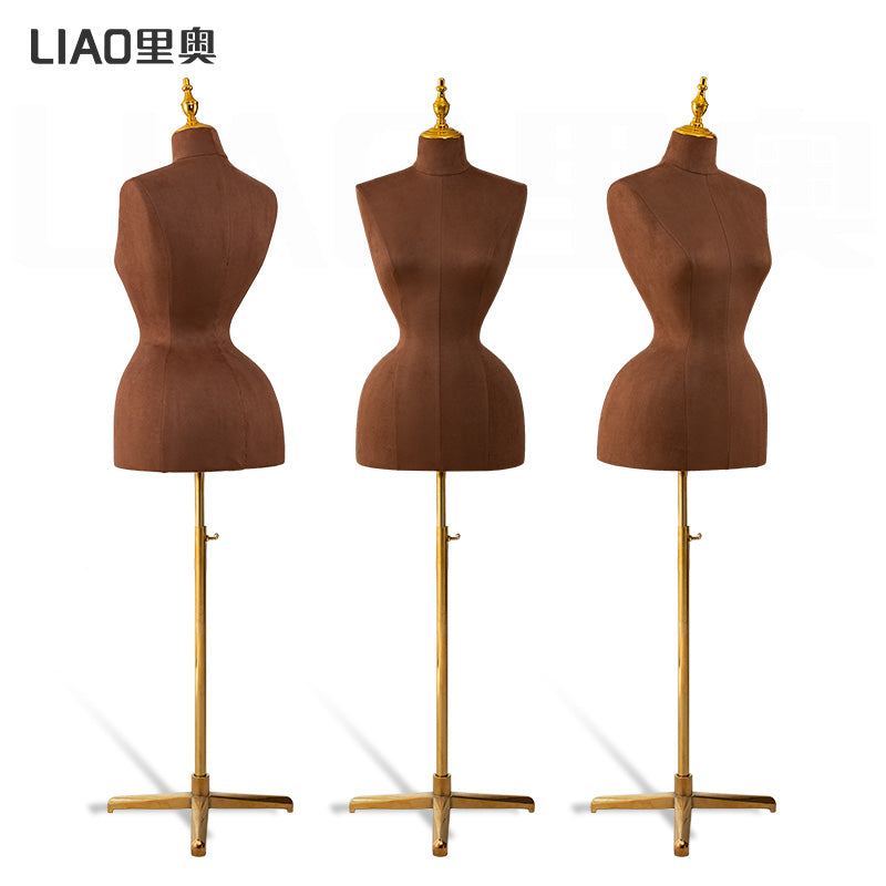 Simple Large-size Half-body Cloth Mannequins Shooting Women's Clothing Props Big Ass Big Chest
