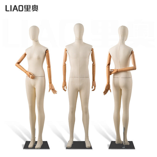 High-end men's full body fiberglass cloth model props men's clothing store display rack full body clothing model fake human body