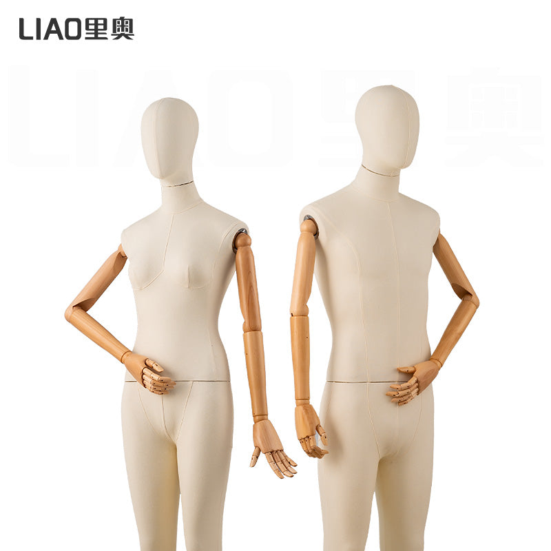 High-end men's full body fiberglass cloth model props men's clothing store display rack full body clothing model fake human body